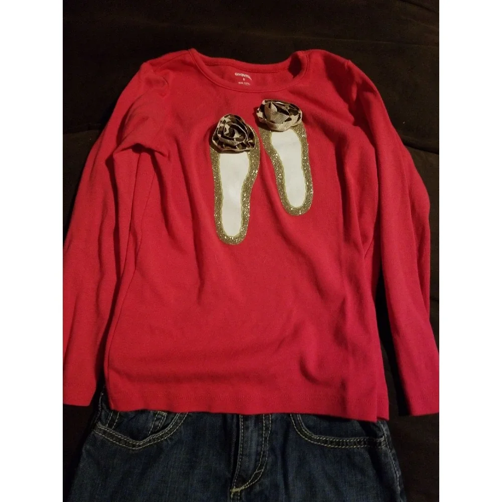 Gymboree ready dress go top skort 6